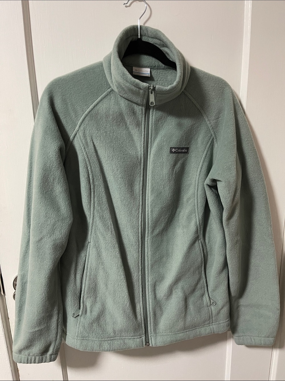 Columbia Women's Full-Zip Teddy Fleece Jacket in Sage